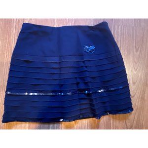 Girls Size 8 Nicholas & Bears Blue Beaded Lined Skirt